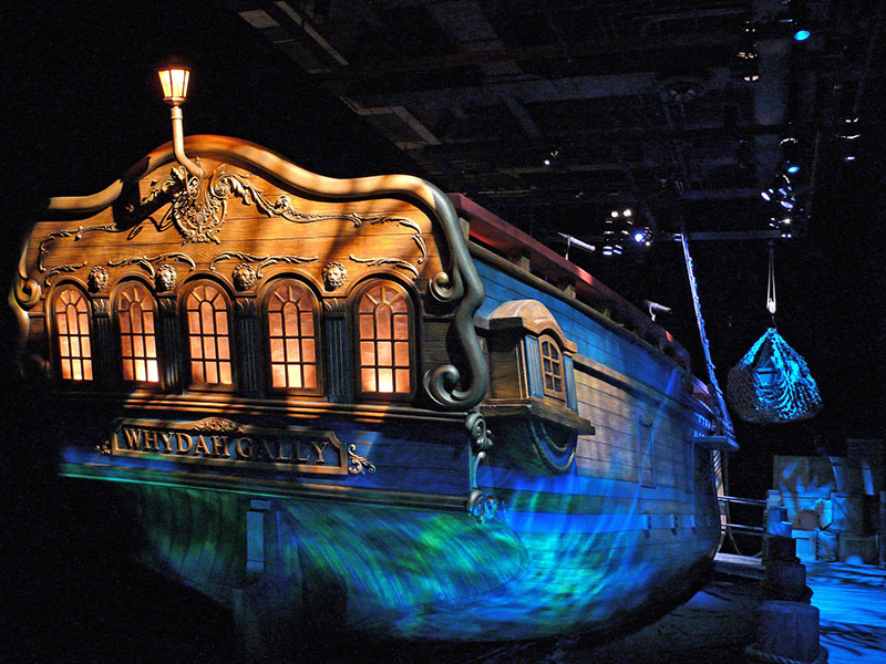 exterior of the whydah gally at the whydah pirate museum
